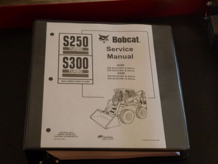 Bobcat S250 Turbo,S300 Turbo High Flow Skid-Steer Service Manual