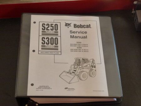Bobcat S250 , S300 Turbo High Flow Skid-Steer Service Manual