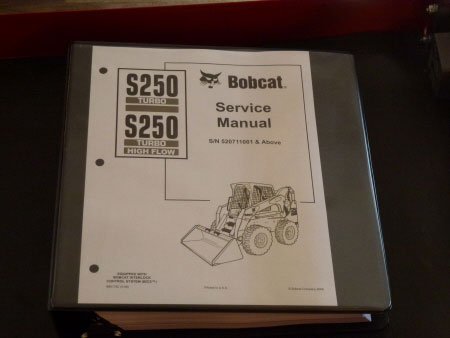 Bobcat S250 Turbo,S250 Turbo High Flow Skid-Steer Service Manual