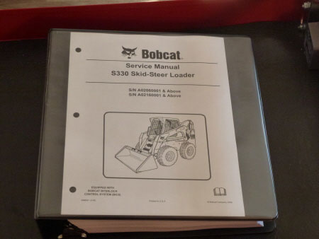Bobcat S330 Skid-Steer Loader Service Manual, 6986681 (5-08)
