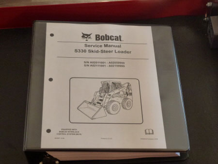 Bobcat S330 Skid-Steer Loader Service Manual, 6904887 (3-08)