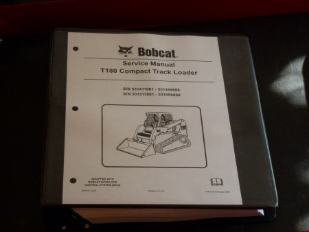 Bobcat T180 Loader Service Manual, 6904142 (5-08)