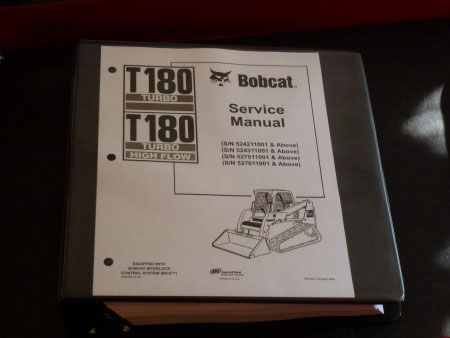 Bobcat T180 Turbo, T180 Turbo High Flow Loader Service Manual, 6