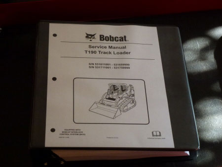 Bobcat T190 Track Loader Service Manual, 6904146 (5-08)