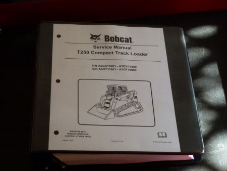 Bobcat T250 Compact Track Loader Service Manual, 6986682 (5-08)