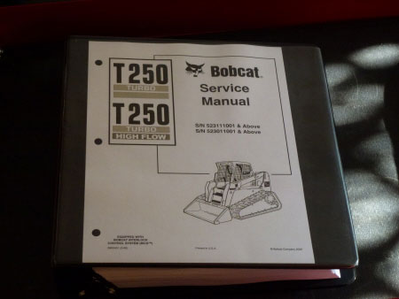 Bobcat T250 Turbo, T250 Turbo High Flow Loader Service Manual, 6