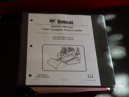 Bobcat T300 Compact Track Loader Service Manual, 6904168 (1-08)
