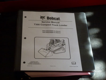 Bobcat T300 Compact Track Loader Service Manual, 6987045 (7-08)