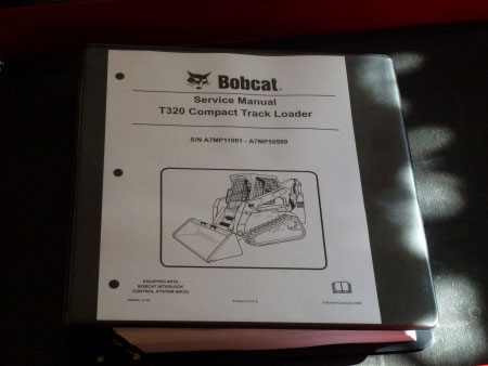 Bobcat T320 Compact Track Loader Service Manual, 6986558  (4-08)