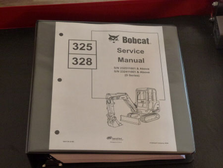 Bobcat X 325, X 328 Series D Excavator Service Manual