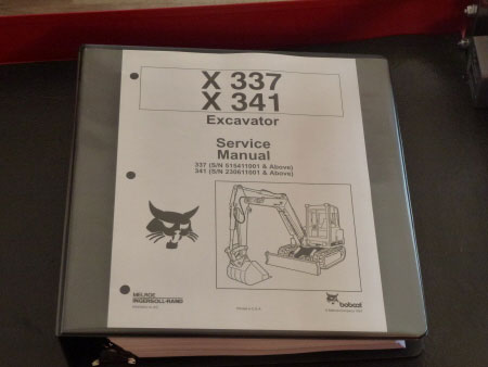 Bobcat X 337, X 341 Excavator Service Manual