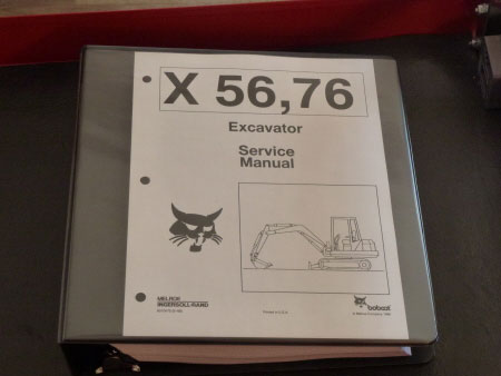 Bobcat X 56, X 76 Excavator Service Manual