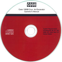 Case 1085B Cruz Air Excavator Operator's Manual