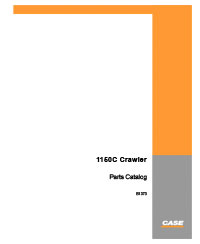 Case 1150C Crawler Parts Catalog