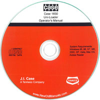 Case 1830 Uni-Loader Operator's Manual