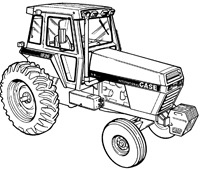 Case 1896, 2096 Tractor Service Manual