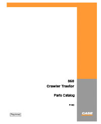 Case 350 Crawler Tractor Parts Catalog