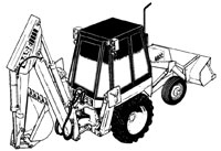 Case 480C (480CK C) Loader Backhoe Service Manual