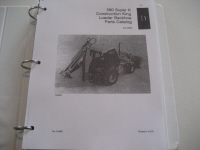 Case 580 Super K Loader Backhoe Parts Catalog