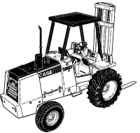 Case 584D, 585D, 586D Forklift Service Manual