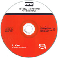 Case 680G Construction King Loader Backhoe Operator's Manual