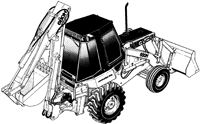 Case 680K Loder Backhoe Service Manual