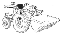 Case 500 Loader King and W5A Loader Service Manual