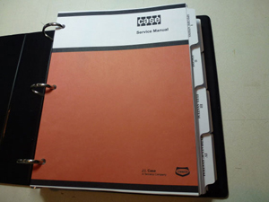 Case W8B, W9B, W10B Loader Service Manual