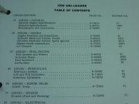 Case 1700 Uni-Loader Service Manual