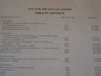 Case 1816, 1816B, 1816C Uni-Loader Service Manual
