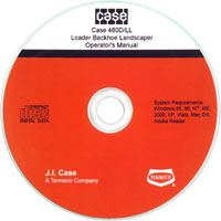 Case 480D 480LL Loader Backhoe/Landscaper Operator's Manual