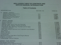 Case W36 Loader Service Manual