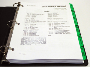 John Deere 410 Loader Backhoe Technical Repair Shop Service Manual