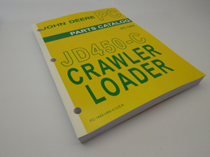 John Deere JD450-C Crawler Loader Parts Catalog