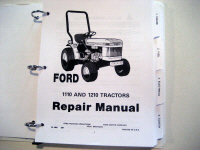 Ford 1110, 1210 Tractor Service Manual
