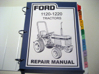Ford 1120, 1220 Tractor Service Manual