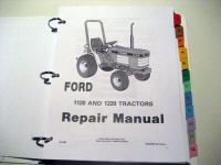 Ford 1120, 1220 Tractor Service Manual