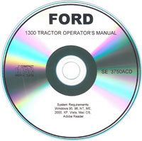 Ford 1300 Tractor Operator's Manual