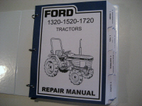 Ford 1320, 1520, 1620, 1715, 1720 Tractor Service Manual