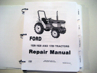 Ford 1320, 1520, 1620, 1715, 1720 Tractor Service Manual