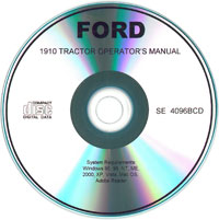 Ford 1910 Tractor Operator's Manual