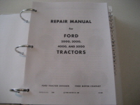 Ford 2000, 3000, 4000, 5000, 7000 Tractor Service Manual
