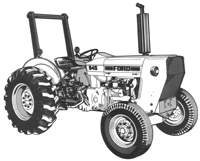 Ford 230A, 340A, 445, 530A, 540A, 545 Tractor Service Manual