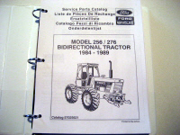Ford 256, 276 Bidirectional Tractor Parts Catalog