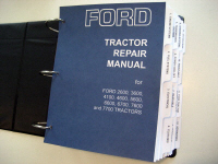 Ford 2600, 3600, 4100, 4600, 5600, 6600, 6700, 7600, 7700 Tractor Service Manual