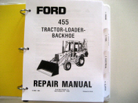 Ford 455 Tractor/Loader/Backhoe Service Manual