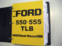 Ford 550, 555 Tractor Loader Backhoe (TLB) Service Manual