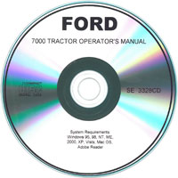 Ford 7000 Tractor Operator's Manual