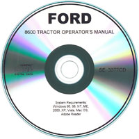 Ford 8600 Tractor Operator's Manual