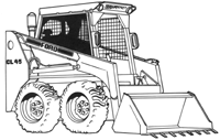Ford CL-35, CL-45 Compact Loader Service Manual